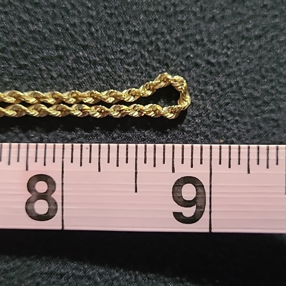 💸SOLD💸EUC Michael Anthony 10K Yellow Gold Rope Chain - Picture 8 of 10